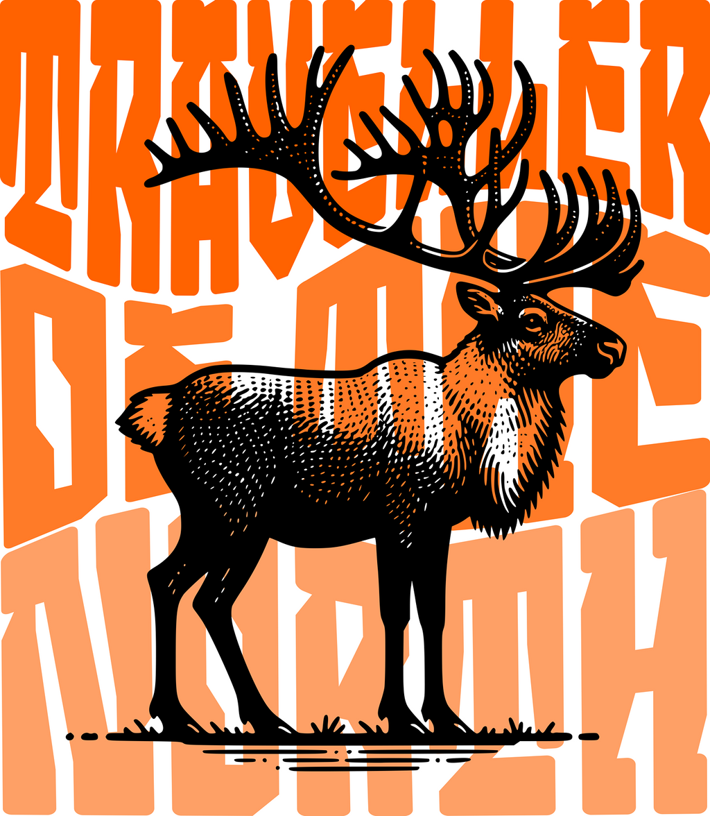 Caribou Sweatshirt - Traveller of the North - Crewneck