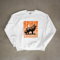 Arctic Wolf Sweatshirt - Spirit of the Tundra - Crewnneck
