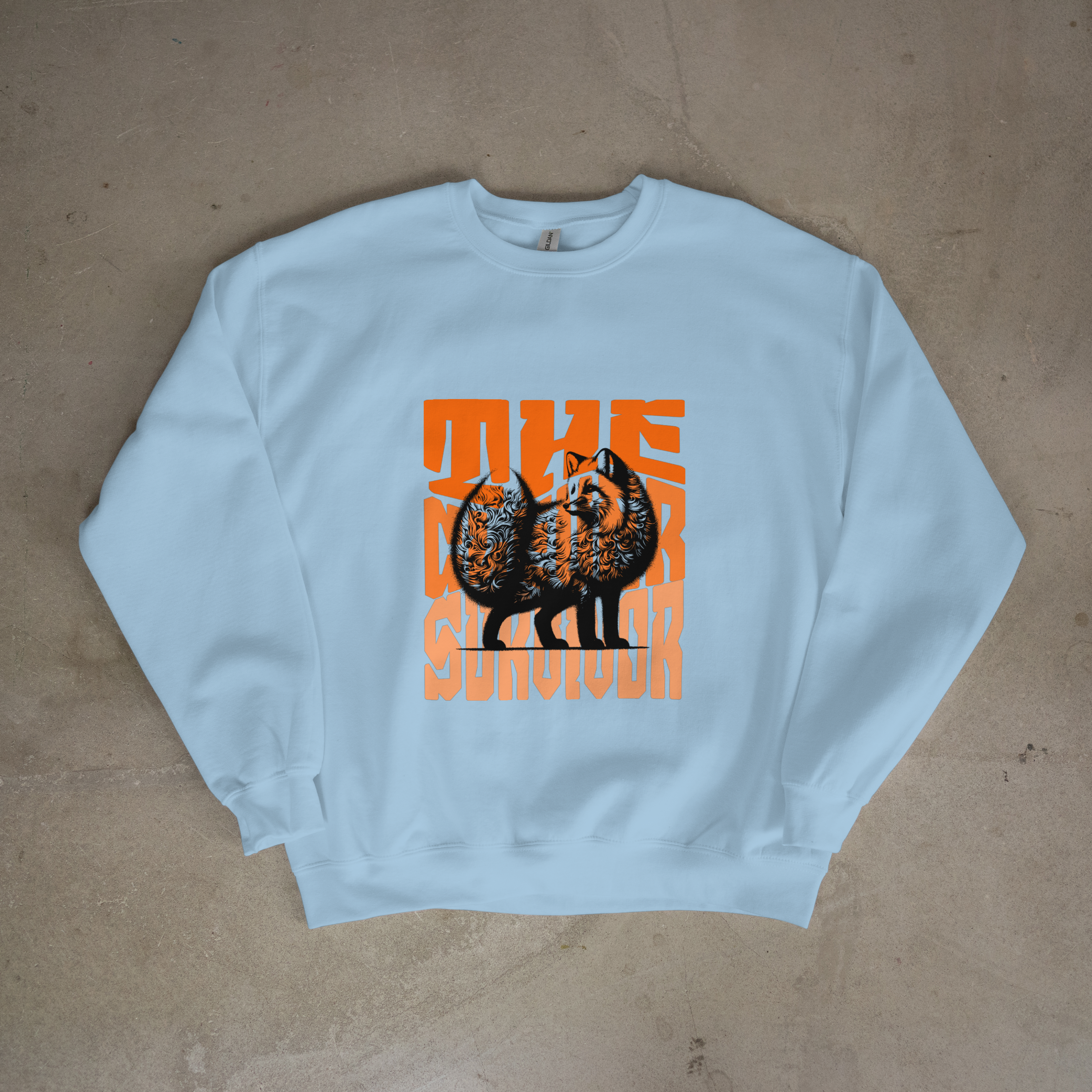 Arctic Fox Sweatshirt - The Clever Survivor - Crewneck