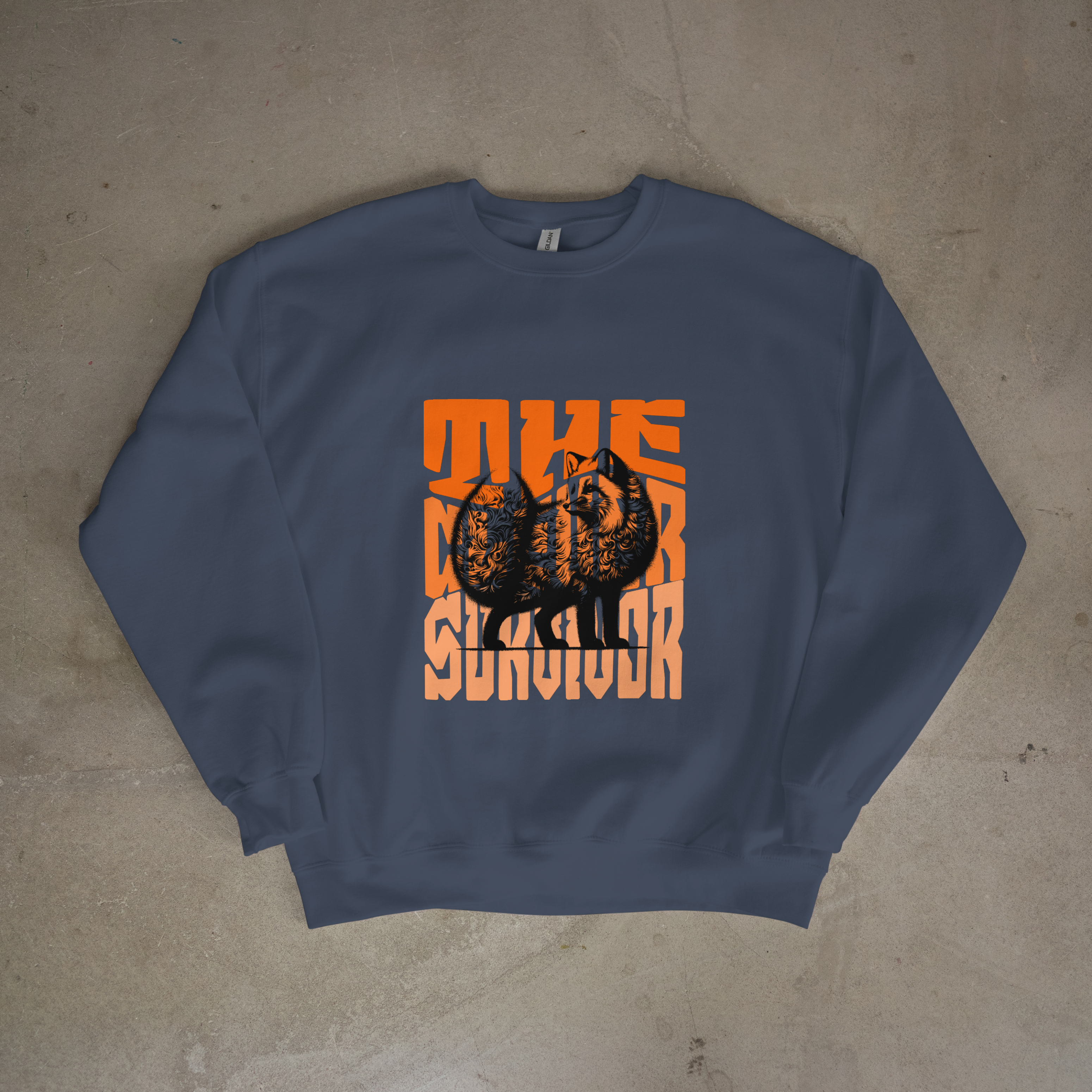 Arctic Fox Sweatshirt - The Clever Survivor - Crewneck