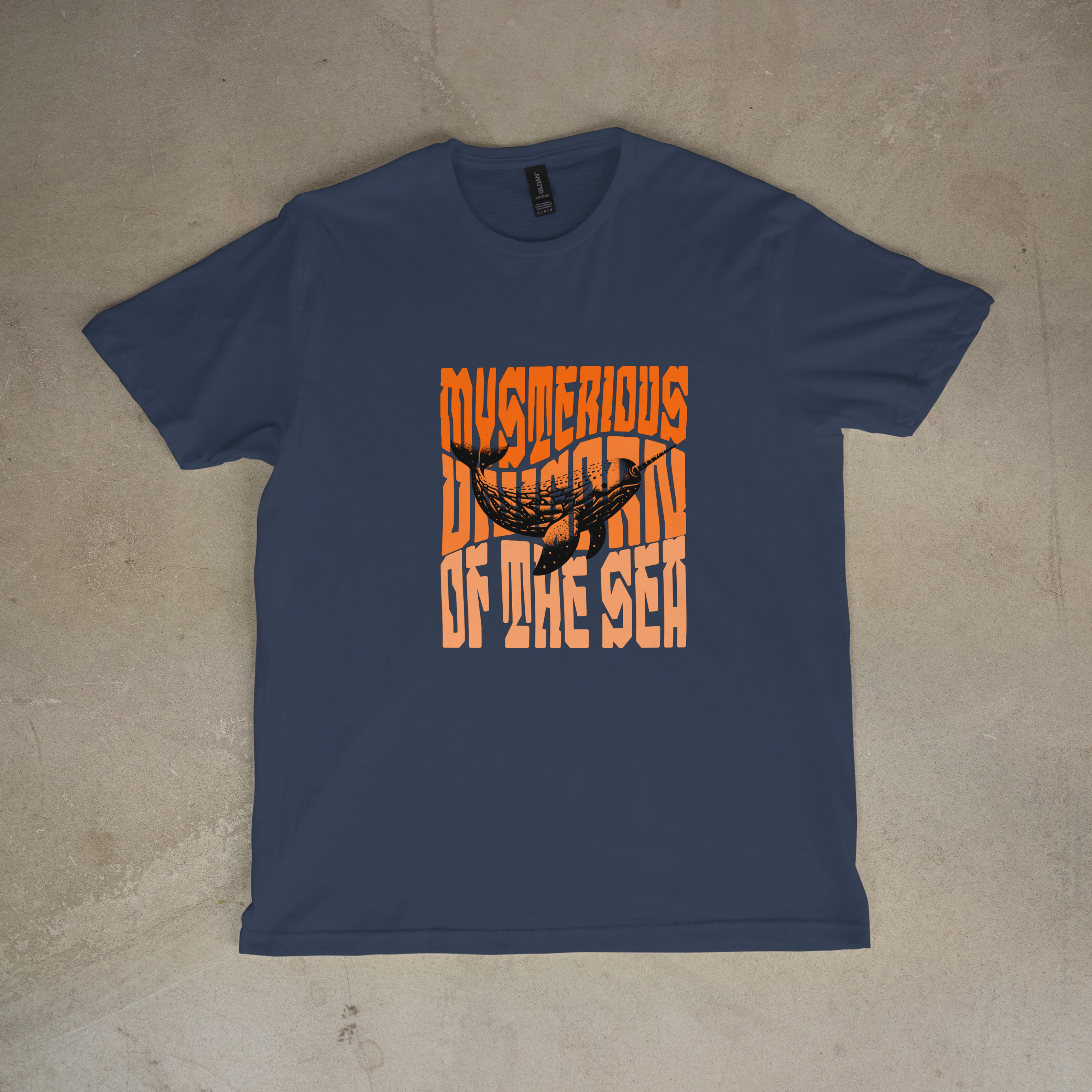 Narwhal Tee - Mysterious Unicorn of the Sea