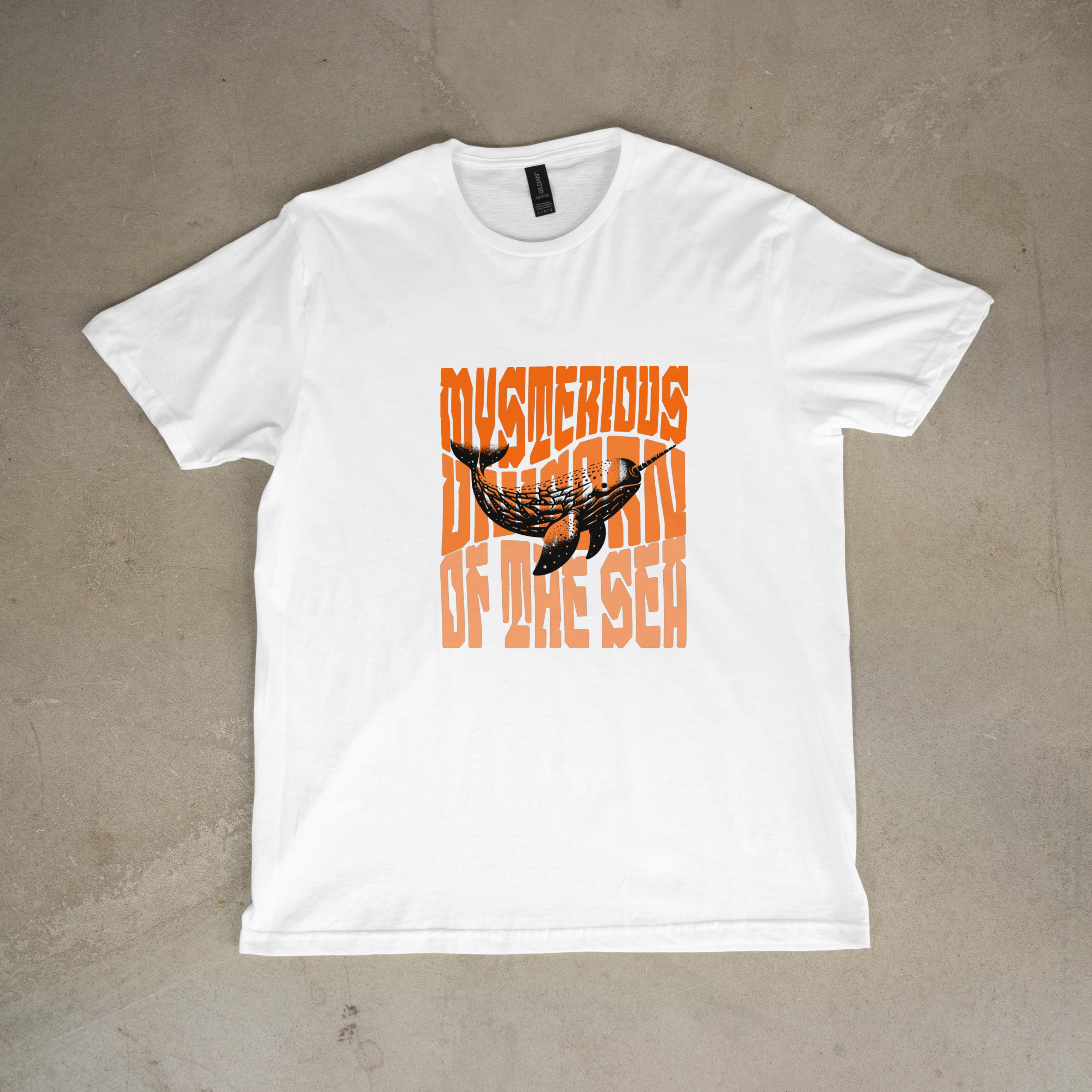Narwhal Tee - Mysterious Unicorn of the Sea