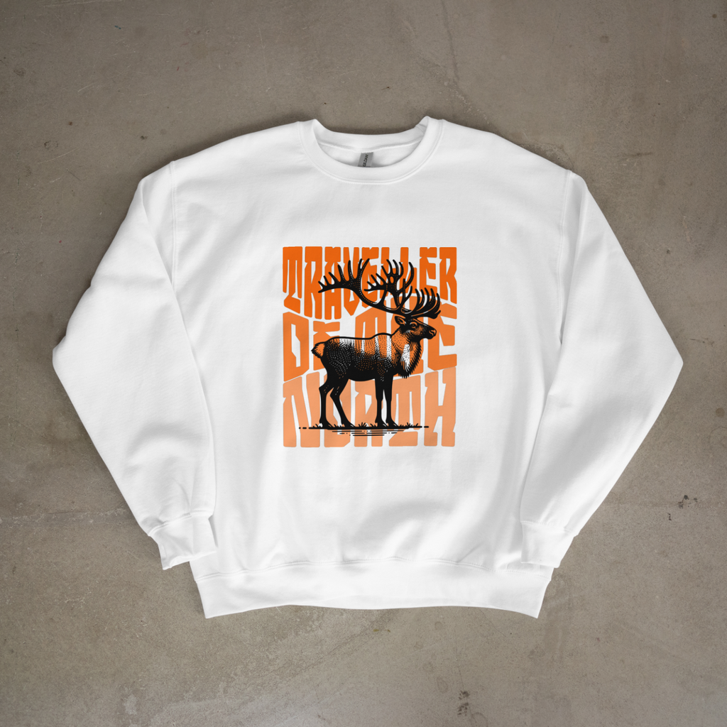Caribou Sweatshirt - Traveller of the North - Crewneck