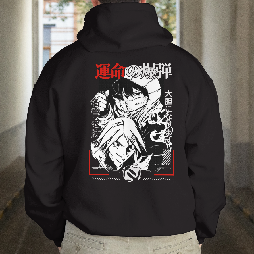 Classic Fit Printed Hoodie - Designed by Nydeth