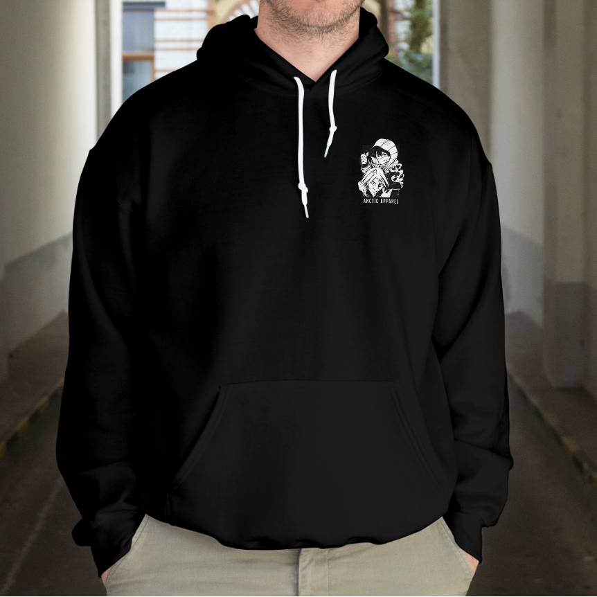 Classic Fit Printed Hoodie - Designed by Nydeth